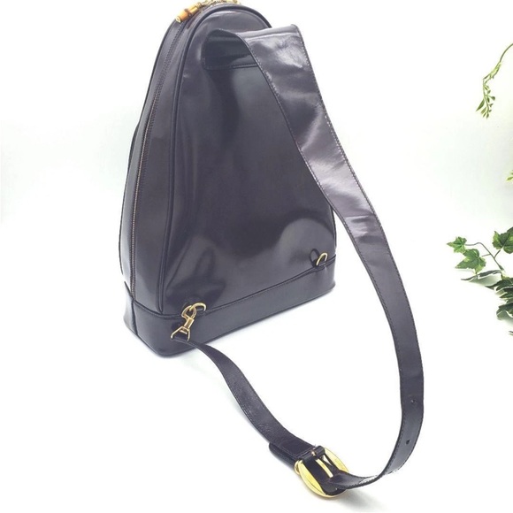 Gucci Men's Dark Brown Leather Backpack - Picture 9 of 14